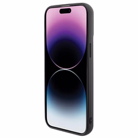 Guess Disco Metal Script dėklas telefonui iPhone 15 Pro Max - juodas