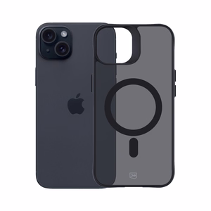3mk Dūminis MagCase su MagSafe iPhone 15 Plus - pusiau permatomas