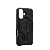UAG Urban Armor Gear dėklas MONARCH PRO suderinamas su MagSafe iPhone 17 kevlaras juodas