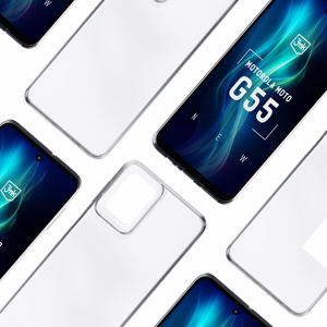 Чехол 3mk Clear для Motorola Moto G55 5G - прозрачный