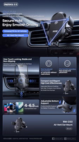 Automobilinis telefono laikiklis Remax RM-C02 (air vent) juodas