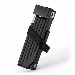 Rockbros 32140003001 sulankstoma dviračio spyna su raktu ir rankena, 88cm - juoda