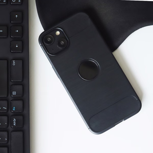 Simple juodas dėklas for Xiaomi Redmi Note 14 5G (Global)