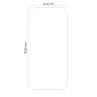 Etteri hibridinis stiklas iPhone 17 Pro Max 6,9