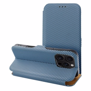 FOLIO Šoninis magnetinis knygos dėklas IPHONE 16 PLUS mėlynas