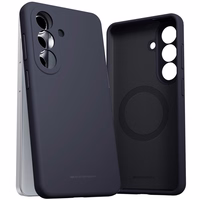 Dėklas Mercury Pure Magsafe Silicon Case Samsung A576 A57 5G tamsiai mėlynas
