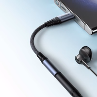 Joyroom SY-C01 USB-C DAC adapteris į 3.5 mm mini lizdą - juodas