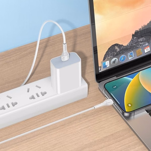 Kabelis USB C į Lightning Hoco PD 27W 1 m X37 baltas