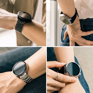 Ringke Slim 2 dalių dėklas Samsung Galaxy Watch 6 Classic 43mm - juodas ir skaidrus