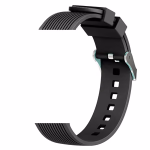 Devia apyrankė Deluxe Sport Samsung Galaxy Watch 42 mm / Watch 3 41mm / Watch 4 40 ir 44 mm / Watch 5 40 ir 44 mm / Watch 6 40 ir 44 mm (20mm) juoda