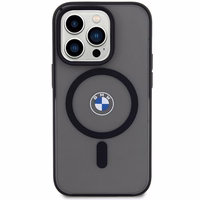 BMW Signature MagSafe deklas, skirtas iPhone 14 Pro - Juodas