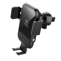 Rock Magnetic gravity car holder EDZ-03 induction to air vent black