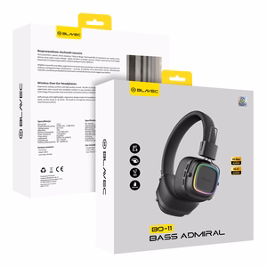 Blavec Ant ausų Bluetooth Ausinės BO-11 Bass Admiral (BO11-B) juodos