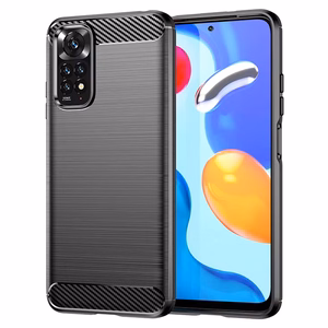 Anglies dėklas Xiaomi Redmi Note 11/Note 11S juodas
