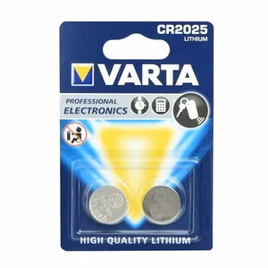 VARTA CR2025 3V ličio baterijos, 2 vnt. VARTA lithium battery CR2025 3V 2 pcs