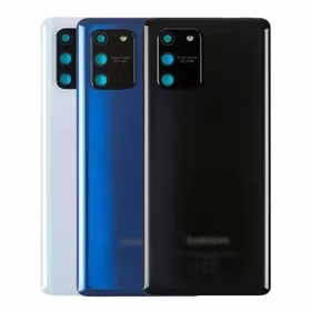 Galinis dangtelis skirtas Samsung G770 S10 Lite / White / (su kameros stikliuku) HQ