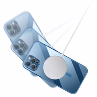 Tel Protect magnetinis prabangus dėklas telefonui Iphone 13 Pro raudonas