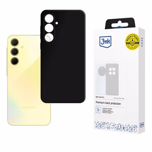 3mk Matinis dėklas telefonui Pro Samsung Galaxy A35 5G - matinė juoda