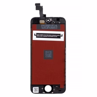 ekranas + lietiminis AAA QUALITY TIANMA GLASS IPHONE 5 juodas