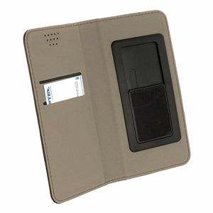 Universali BOOK MAGNET dėklas telefonui 4,7 colio juodas
