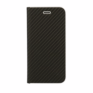 Vennus Book CARBON dėklas su rėmu Iphone 11 Pro - juodas