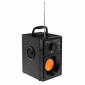 Media-Tech Boombox BT MT3145 V2 – nešiojamasis stereofoninis garsiakalbis, 15 W, juodas
