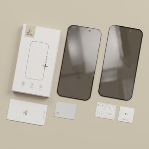 Tech-Protect Glass SPY+ privatumo grūdintas stiklas, 2 vnt., skirtas iPhone 18 Pro Max