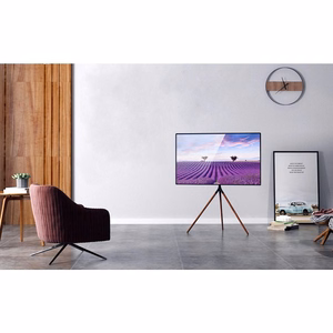 Techly ICA-TR18SAM televizoriaus laikiklis 165,1 cm (65"), riešutmedžio spalvos