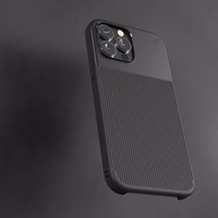 ATOM STUDIOS dėklas SPLIT WOOD FIBRE MAGSAFE IPHONE 13 PRO MAX juodas