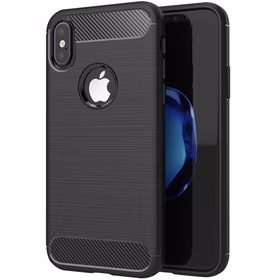 CARBON Dėklas telefonui IPHONE XS - juodas