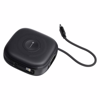 Išorinė baterija suderinama su MagSafe Forcell F-Energy F10K5 PD3.1 QC3.0 3A 22,5W 10000 mAh suderinama su Apple Watch juoda