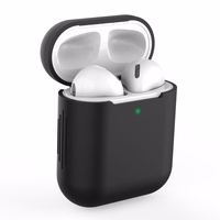 Tech-Protect Icon dėklas AirPods 1 / 2 - juodas