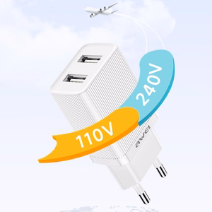 Зарядное устройство Awei C15-EU 10W 2xUSB-A белый