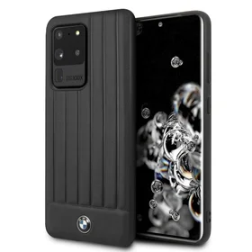 BMW Signature dėklas Samsung Galaxy S20 Ultra - juodas