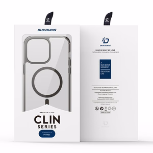 Dux Ducis Clin2 dėklas iPhone 14 Plus magnetinis MagSafe dėklas pilkas