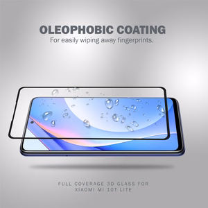 Crong 3D Armor Glass Full Glue 9H grūdintas apsauginis ekrano stiklas, skirtas Xiaomi Mi 10T Lite
