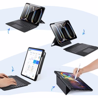 Dėklas su klaviatūra Dux Ducis DK Apple iPad Pro 13 2024/2025 juodas
