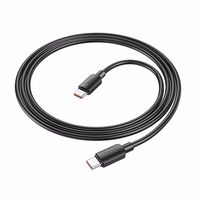Kabelis USB C į USB C Hoco PD 6A 100W 1 m X96 juodas