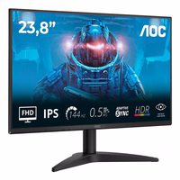 AOC 24B36X kompiuterio monitorius 60,5 cm (23.8") 1920 x 1080 pikseliai „Full HD“ LED Juoda
