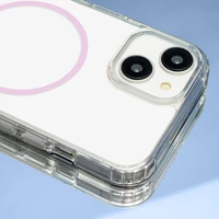 Anti Shock Thin Mag case for iPhone 16 Pro Max 6,9" pink