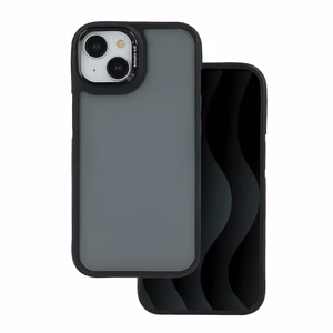 Crystal juodas dėklas for Xiaomi Redmi Note 14 5G (Global) juodas
