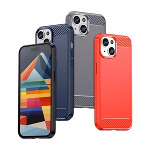 Lankstus anglies dėklas telefonui su anglies raštu iPhone 15 - mėlynas