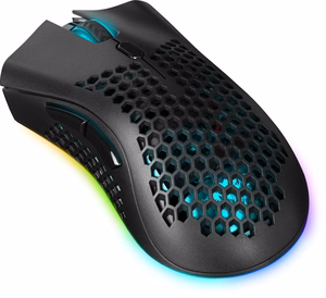Defender GM-709L Warlock 52709 belaidė pelė žaidėjams su RGB apšvietimu