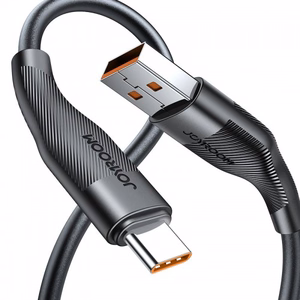 USB laidas Joyroom S-1060M12 juodas Type-C 100cm (iki 6A)