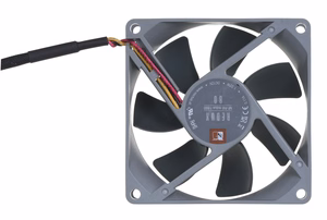 Noctua NF-R8 redux-1800 Kompiuterio korpusui Ventiliatorius 8 cm Juoda, Pilka