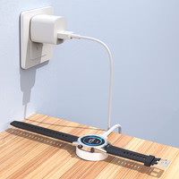 Dudao A12H belaidis įkroviklis Huawei išmaniesiems laikrodžiams - baltas