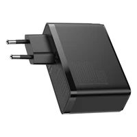 Baseus GaN2 Pro greitas įkroviklis 100W USB / USB Type C Quick Charge 4+ Power Delivery juodas (CCGAN2P-L01)