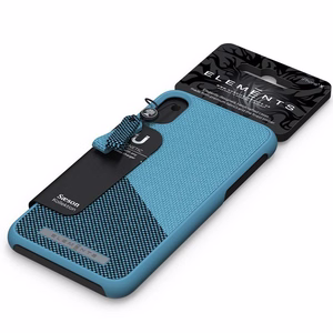 Nordic Elements Saeson Freja dėklas, skirtas iPhone XR, tamsiai melsvai žalias