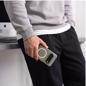 Tech-Protect FlexAir Hybrid MagSafe dėklas Google Pixel 9 Pro XL / 10 Pro XL / 11 Pro XL – skaidrus