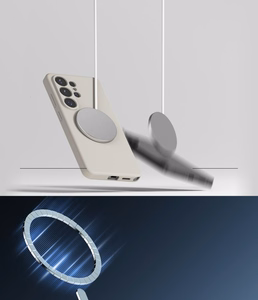 Ringke Silikoninis MagSafe Dėklas for Samsung Galaxy S26 Ultra - smėlinis